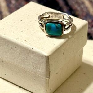 Vintage Barse Sterling Silver Turquoise Ring